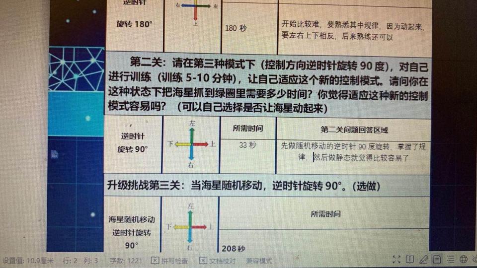 体验半机器人的训练